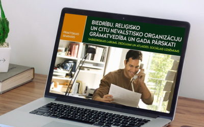 Nevalstisko organizāciju grāmatvedība un gada pārskati